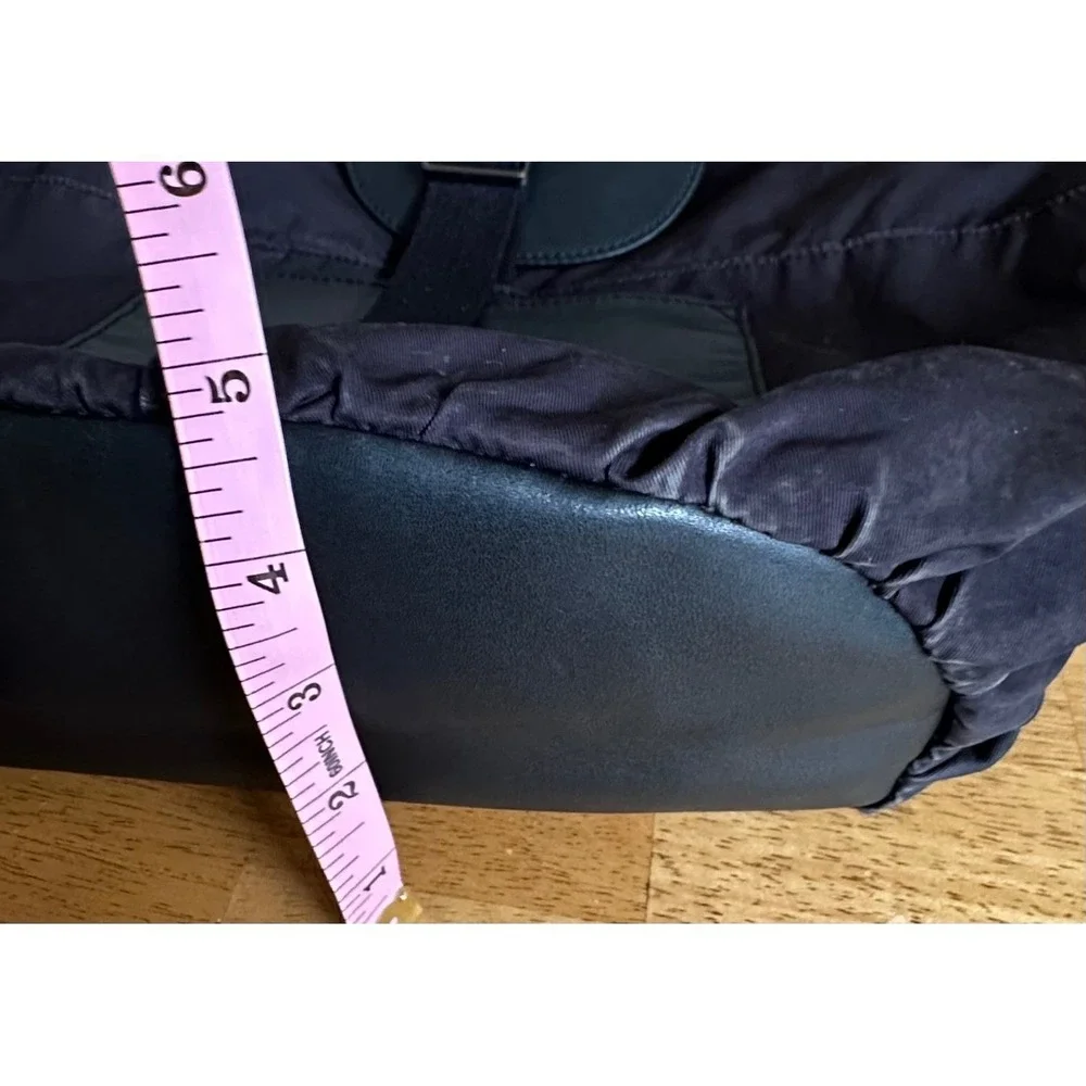 Y-3 Yohji Yamamoto Adidas Messenger Bag Black Nylon‎ Leather Crossbody 15
